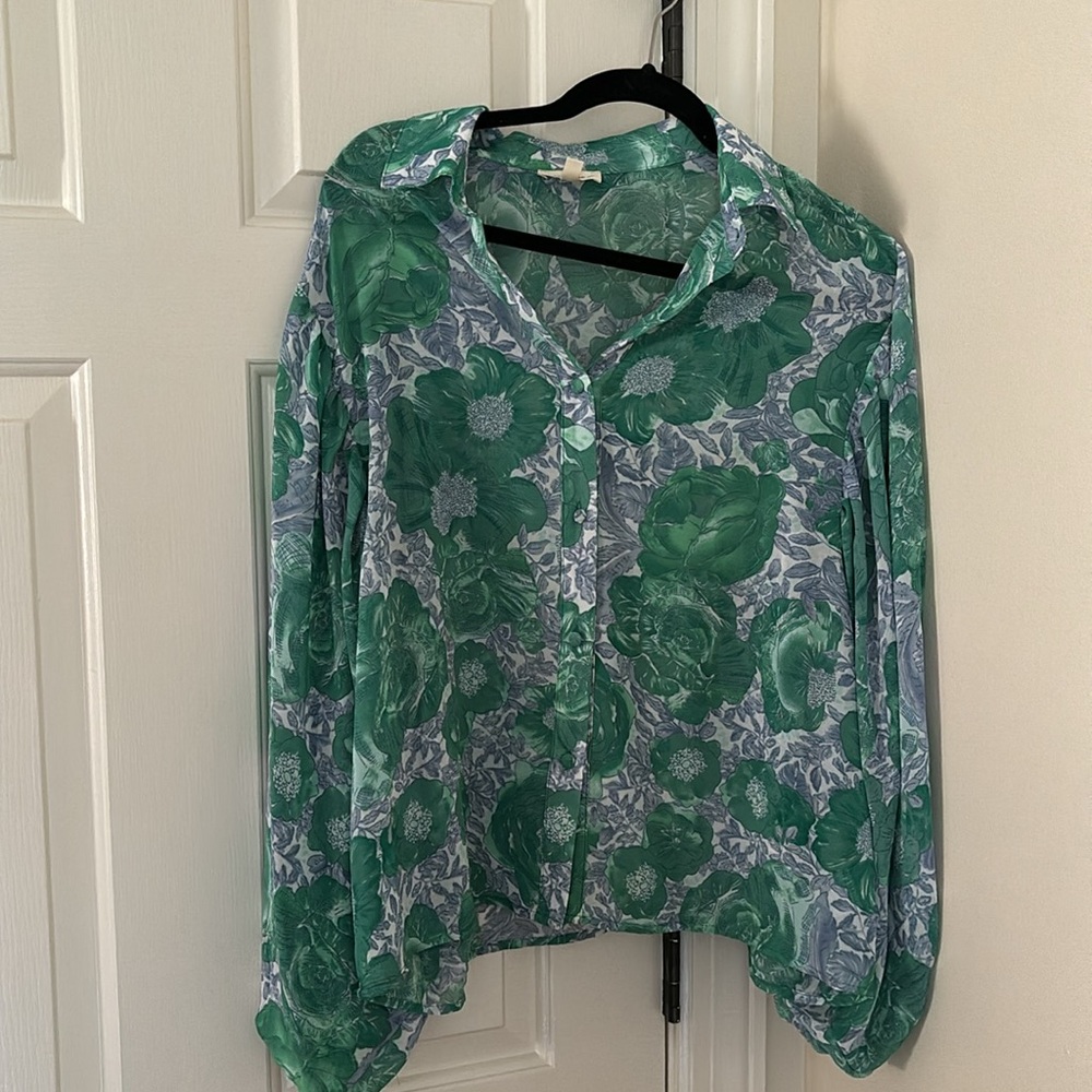Button Down Blouse - Picture 4 of 4